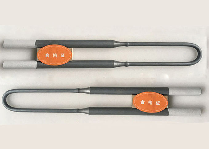 Sinterheater Uのタイプ1800C Mosi2の発熱体の棒のモリブデンのDisilicideの炉0
