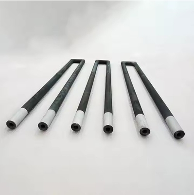 U形 高温スパイラルシリコンカービッド 電熱エレメント シックヒーター 炉 1400°C