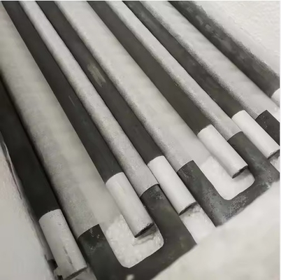U形 高温スパイラルシリコンカービッド 電熱エレメント シックヒーター 炉 1400°C