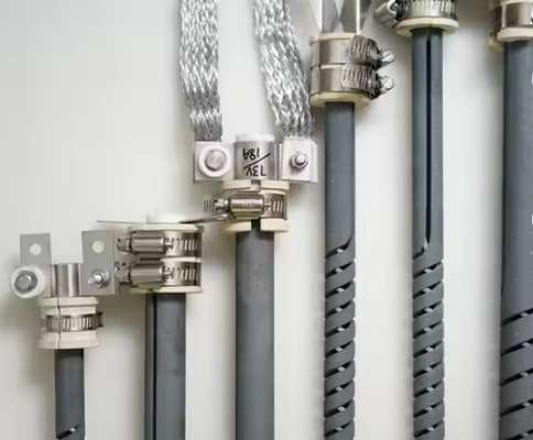 1625°C Scrタイプ Sic シリコンカービッド加熱エレメント