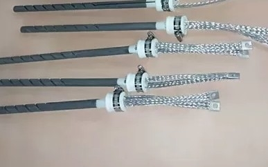 1625°C 異なる炉のためのSGRタイプSICのダブルスピラルヒート要素