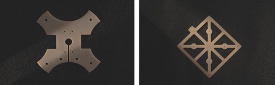 窒化アルミニウムと炭化ケイ素部品