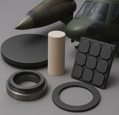 優れた耐浸食性、高い熱伝導率、低い熱膨張性を備えた炭化ケイ素プレート