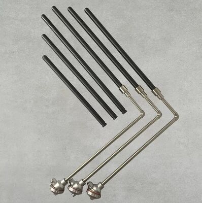 1500℃の最高使用温度、耐食性、高熱効率を備えたSiC発熱体、工業用キルン向け