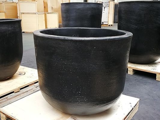 アルミナ、炭化ケイ素の製陶術、グラファイト誘導器るつぼ