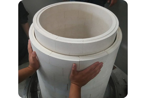 Kyropoulos方法によるサファイア ガラスの成長のためのZrO2盾のジルコニウム酸化物の製陶術